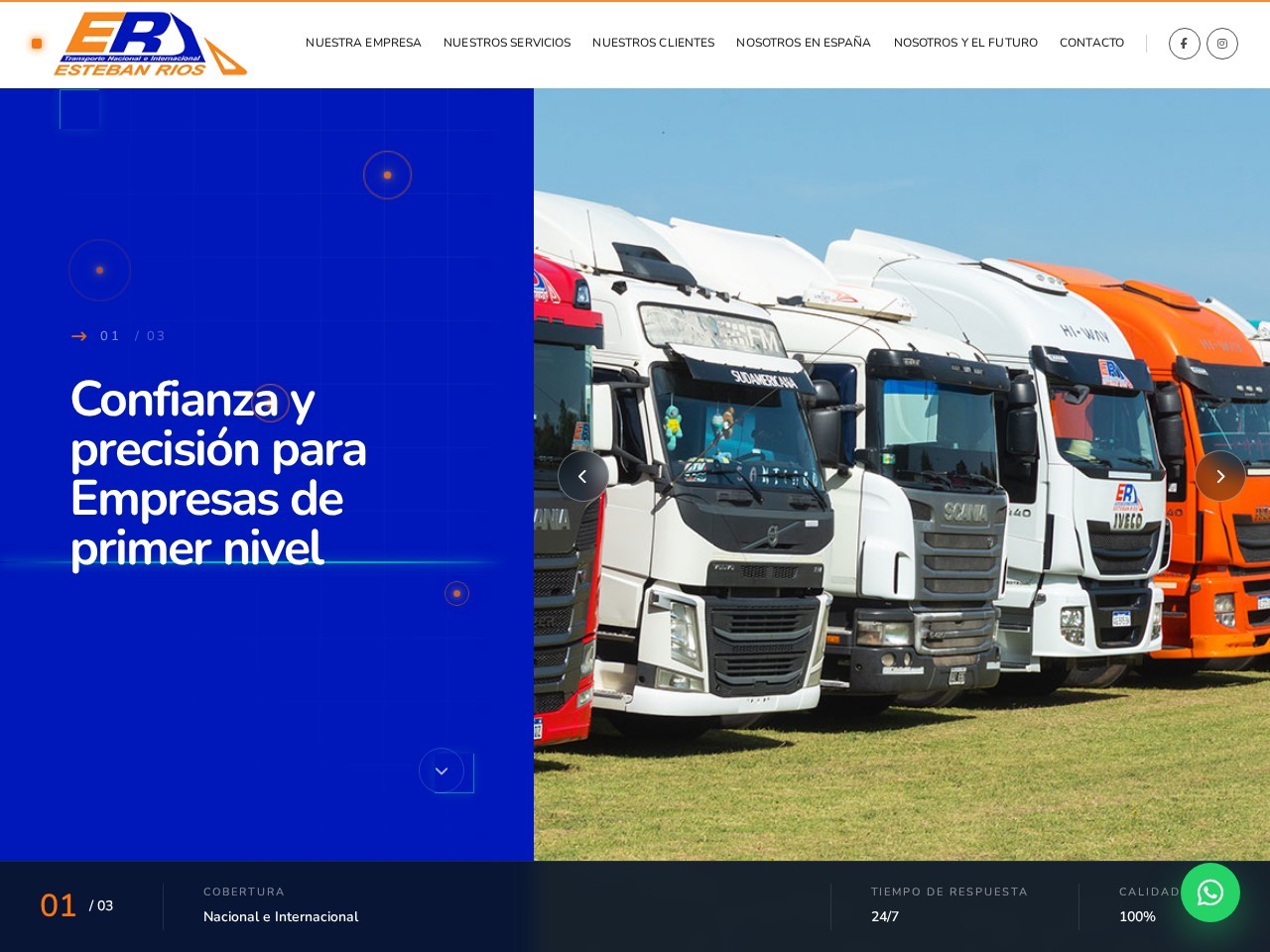 Sitio web de Esteban Ríos diseñado por Pensamos Primero
